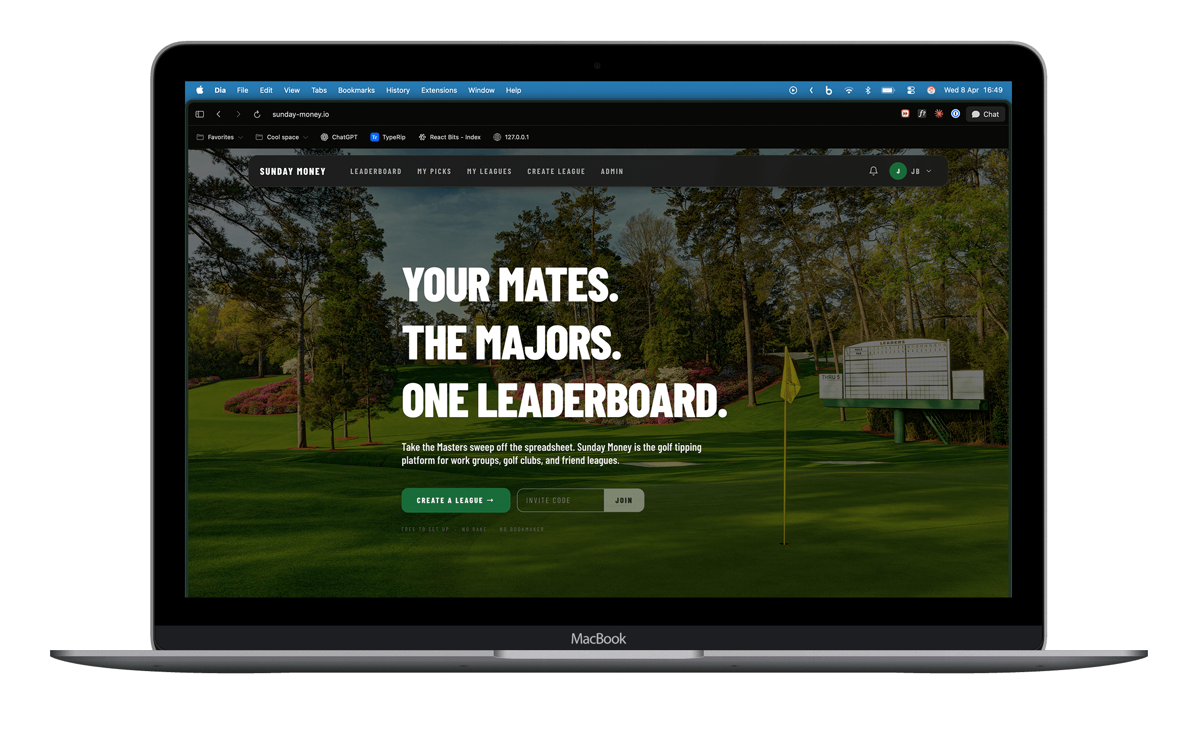 Landing, sweepstakes framed as a social ritual, not a product